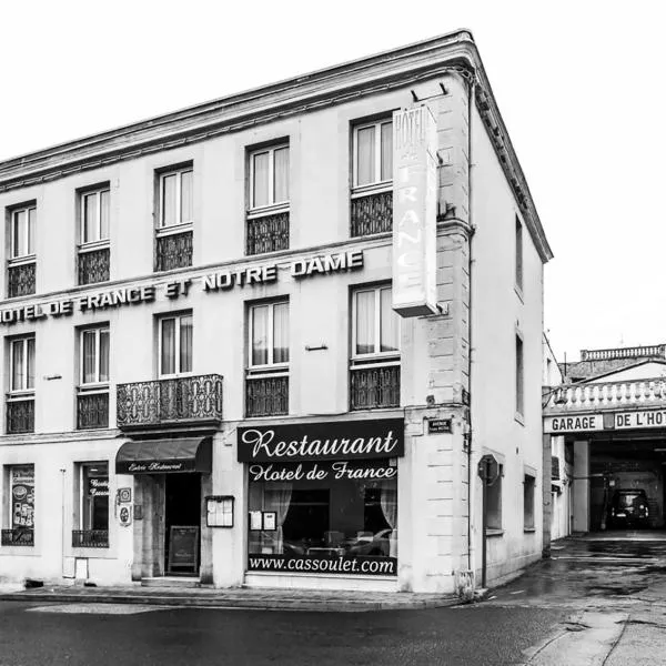 Hôtel Restaurant de France，位于Laurabuc的酒店