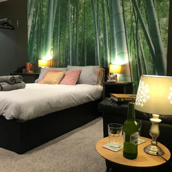 Contemporary 1 bed studio for comfy stay in Wigan，位于威根的酒店
