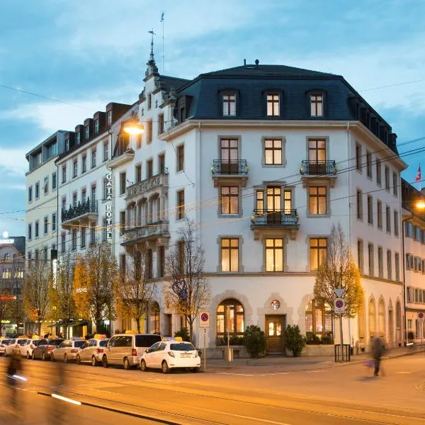 GAIA Hotel Basel - the sustainable 4 star hotel，位于比尔斯费尔登的酒店