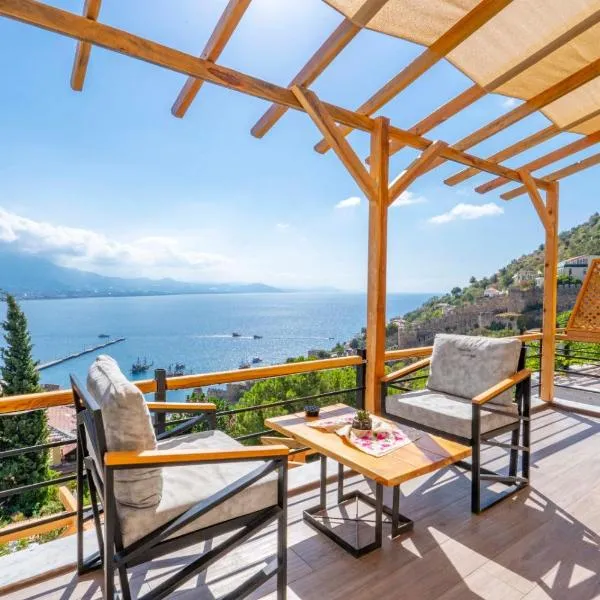 Castle Boutique Hotel Alanya，位于阿拉尼亚的酒店