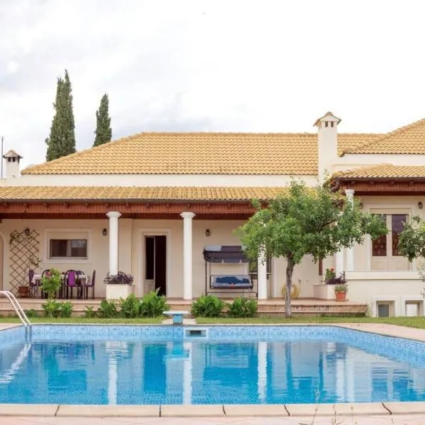 Laki Villa with pool and jacuzzi，位于帕拉米夏的酒店