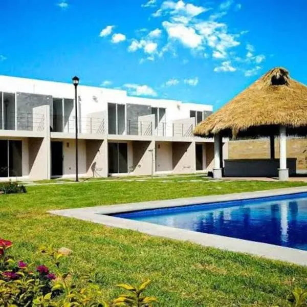 Confortable casa para descanso de fin de semana，位于Zacualpan de Amilpas的酒店