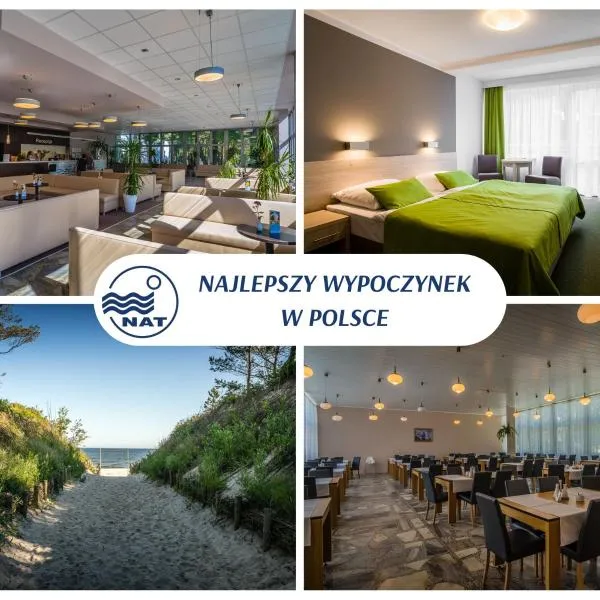 Hotel *** NAT Krynica Morska，位于Suchacz的酒店