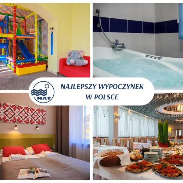 Hotel *** NAT Krynica Zdrój，位于Szczawnik的酒店