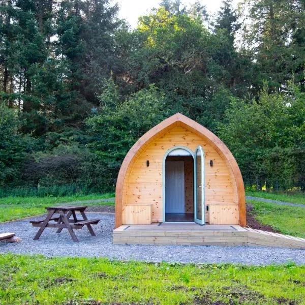 Luxury Rural Ayrshire Glamping Pod，位于Dalleagles的酒店