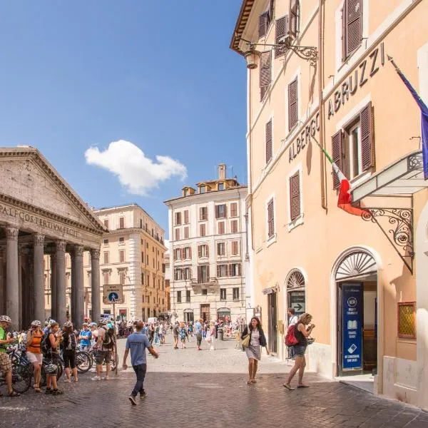 阿尔伯格阿布鲁兹酒店，位于罗马的酒店