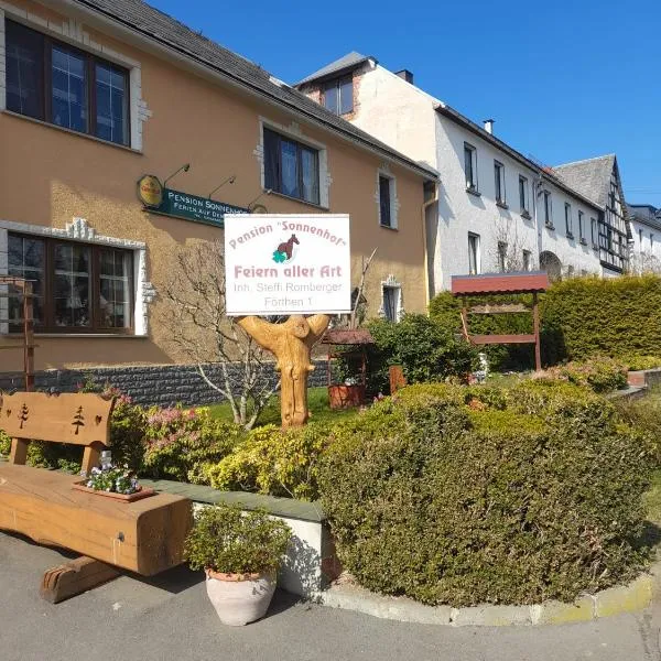 Pension Sonnenhof，位于Förthen的酒店