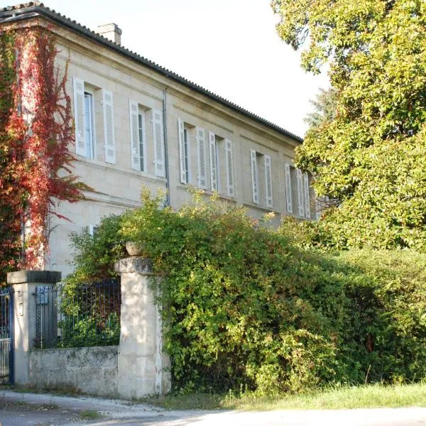 Château Le Baudou，位于Lagorce的酒店