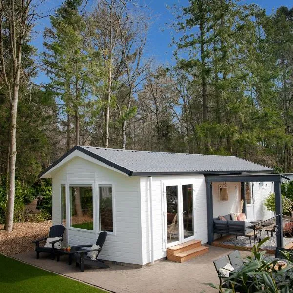 StayatSas Tiny House Sam in de bossen op de Veluwe!，位于伊皮的酒店