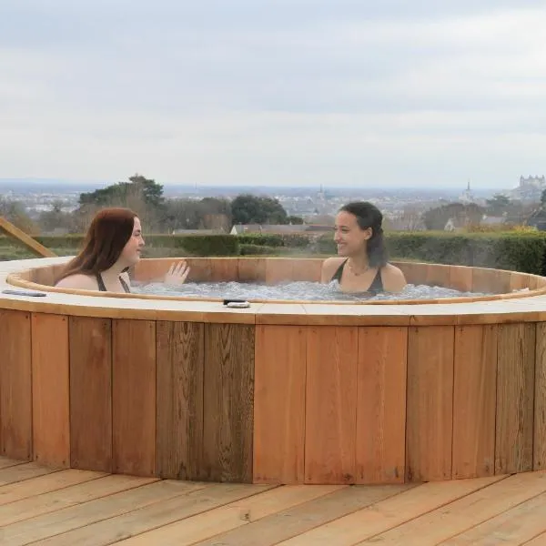 Les Terrasses de Saumur - Hôtel & Appartements - Restaurant & Spa (Logis)，位于索米尔的酒店