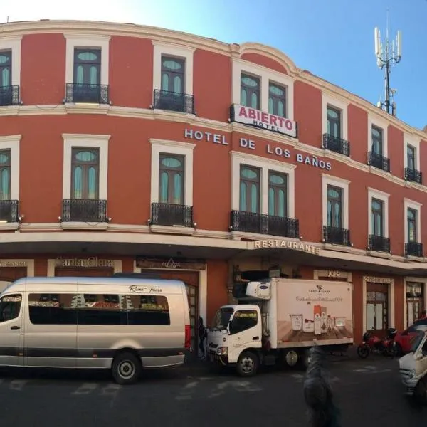 Hotel de los baños，位于Zempoala的酒店