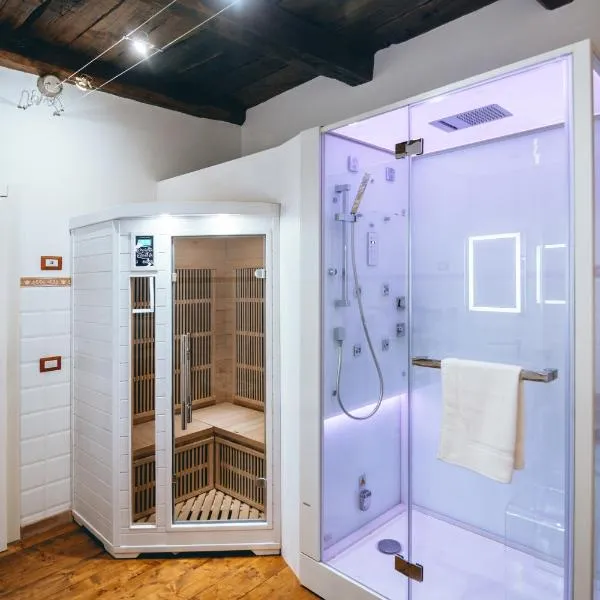 Casa - Il Gioiello - con Jacuzzi e Sauna，位于Amandola的酒店