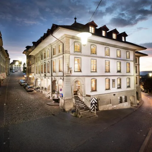 斯塔德豪斯酒店，位于Fraubrunnen的酒店