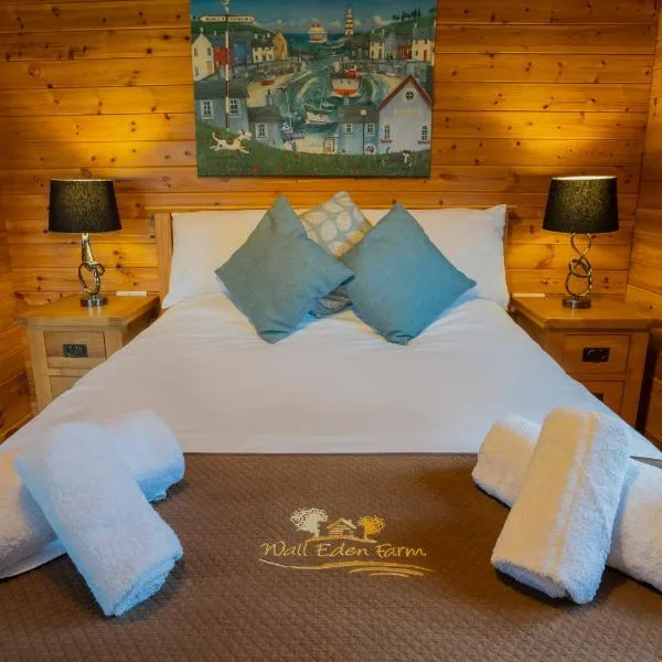 Wall Eden Farm - Luxury Log Cabins and Glamping，位于Baltonsborough的酒店