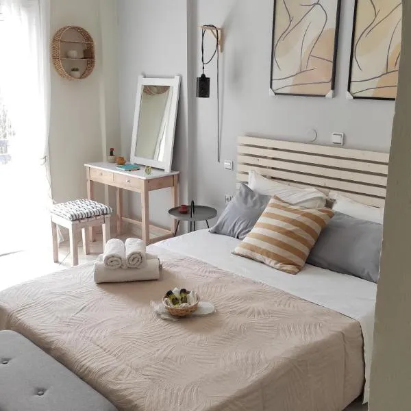 Boho Studios Liapades - Near restaurants, bus and beaches，位于里亚帕德斯的酒店