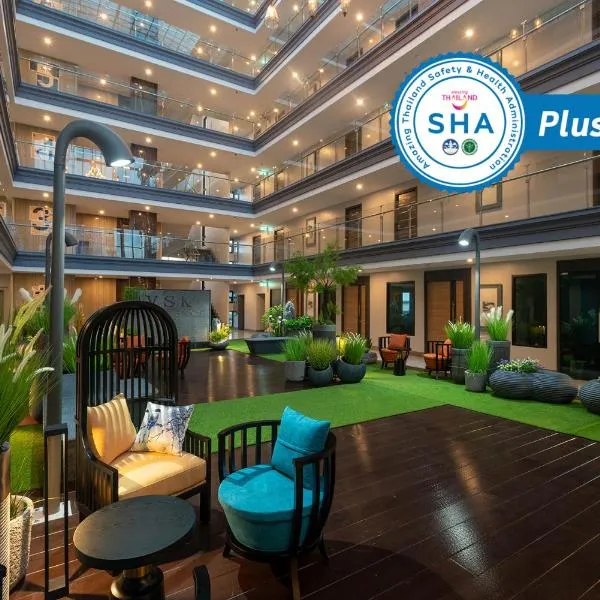 VSK RESIDENCE - SHA Extra Plus，位于Ban Bang Lamphu的酒店