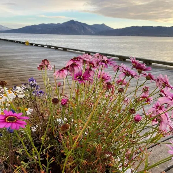 2. etg i Dampskipsbrygga, Lødingen havn，位于勒丁恩的酒店