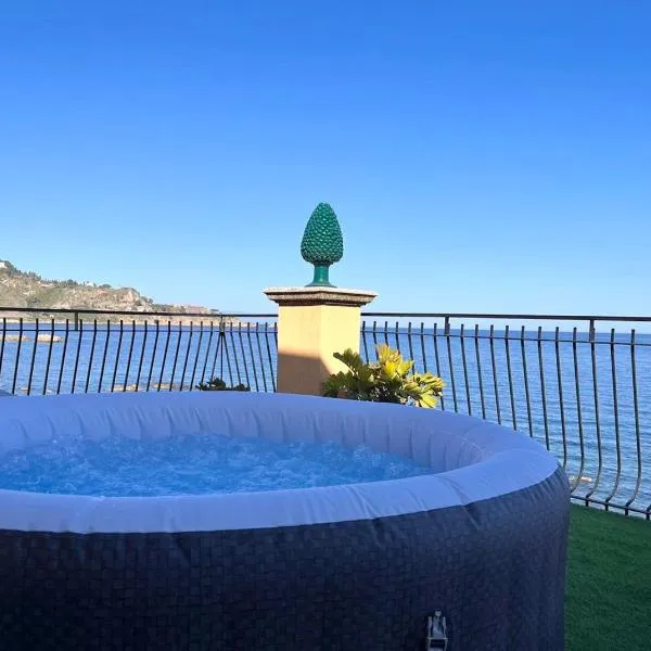Miriam Sea Front Apartment Jacuzzi，位于贾迪尼-纳克索斯的酒店