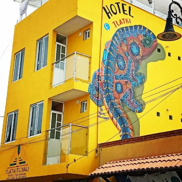 Tlatki，位于Santa María Nopaltepec的酒店
