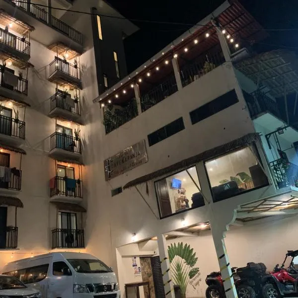 Hotel CaféNaranja Xilitla，位于Ahuayo的酒店