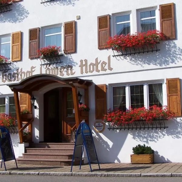 加斯特霍夫洛文旅馆，位于Dürmentingen的酒店