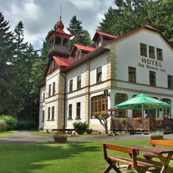 斯可姆维兹酒店，位于Libošovice的酒店
