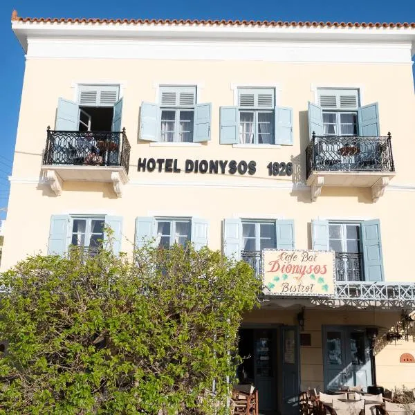 狄俄尼索斯酒店，位于Dháriza的酒店