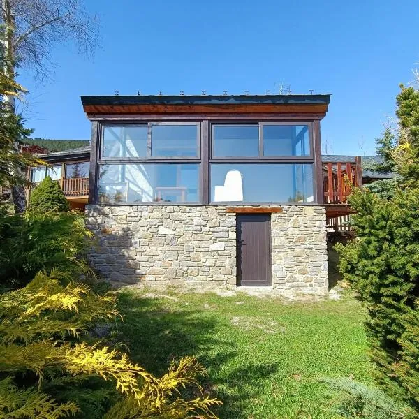 chalet près des pistes avec vue panoramique，位于安格勒的酒店