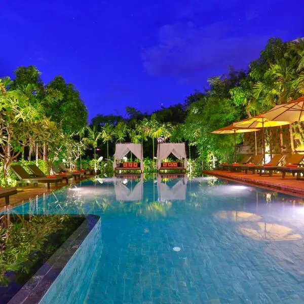 Home Indochine D'angkor Hotel，位于Phumĭ Ta Kaôh的酒店