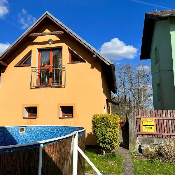 Celý dům FLORA v Českosaském Švýcarsku，位于亚诺夫的酒店