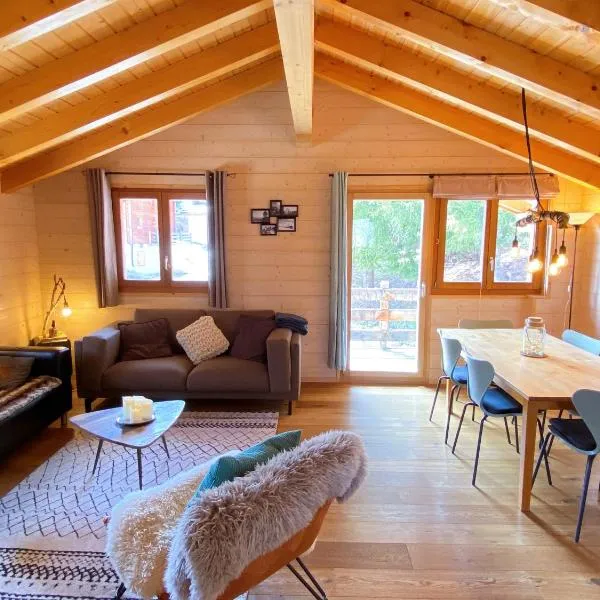 3-Schlafzimmer Chalet Eichhorn****, Saas Fee 1800m，位于萨斯费的酒店