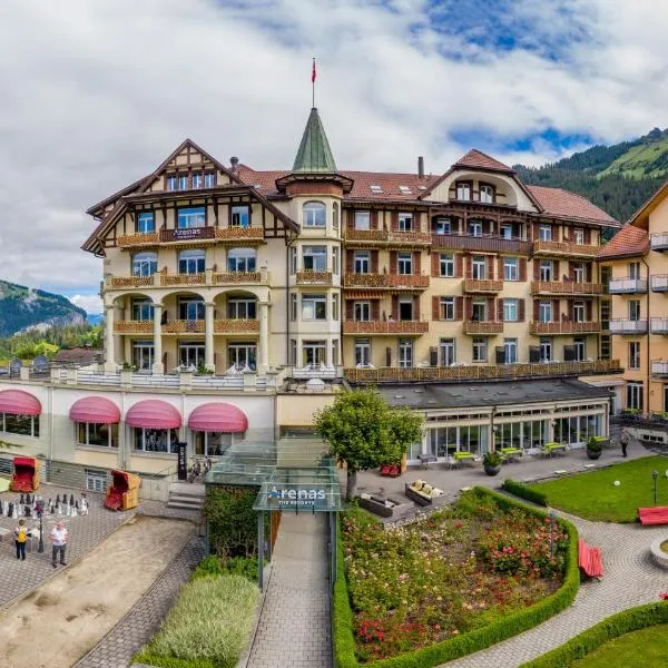 Arenas Resort Victoria-Lauberhorn，位于翁根的酒店