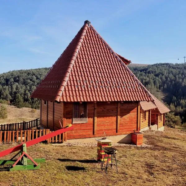 Brvnare Grujić Zlatibor，位于兹拉蒂博尔的酒店