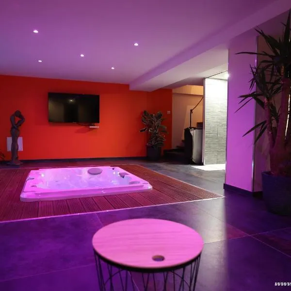 Ds Plaisir Love Room avec sauna, jacuzzi à Nancy，位于Velaine-en-Haye的酒店