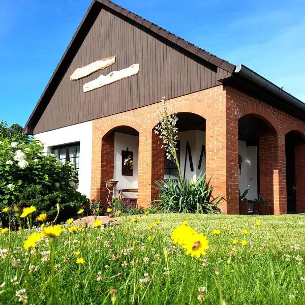 Ferienhof Sommergarten,位于Markische Heide的酒店