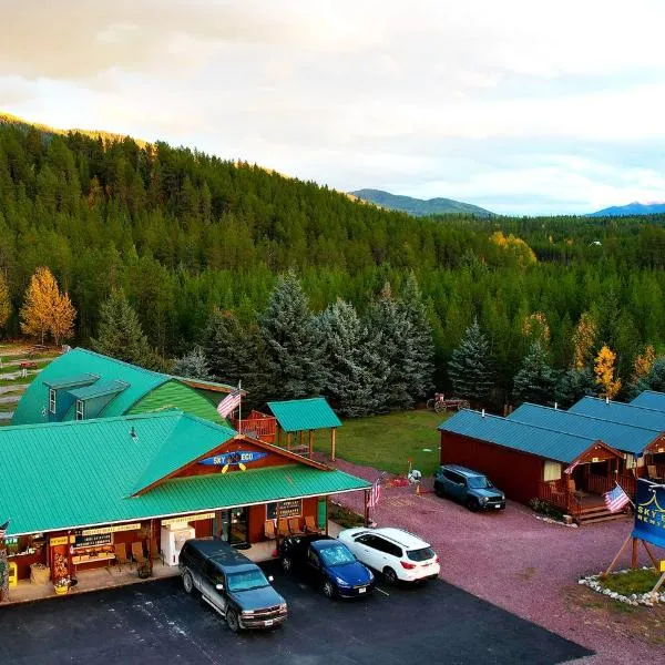 Sky Eco - Glacier General Store and Cabins，位于西格拉西尔的酒店