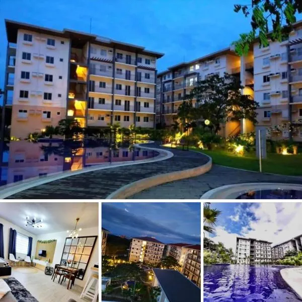 Amaia Steps Nuvali fully furnished unit with swimming pool view near Carmelray Pitland，位于卡兰巴的酒店
