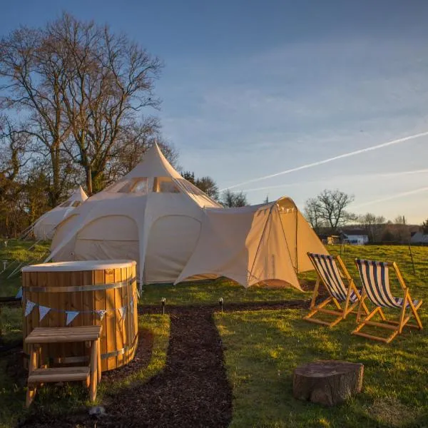 Tone valley view glamping，位于惠灵顿的酒店