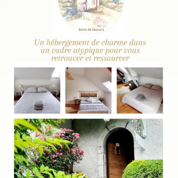 Bains de Secours, Chambres d'hotes，位于Arudy的酒店