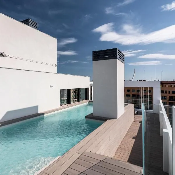 Apartamentos Core Suites Valencia，位于瓦伦西亚的酒店
