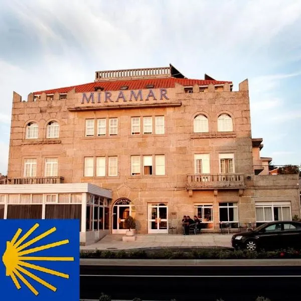 Hotel Miramar Playa America Nigran，位于Sabaris的酒店