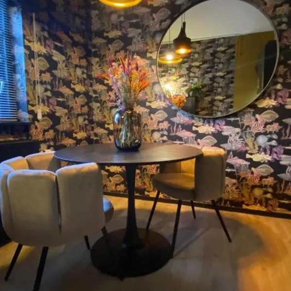 Cosy Aquarium for a couple or friends，位于格罗宁根的酒店