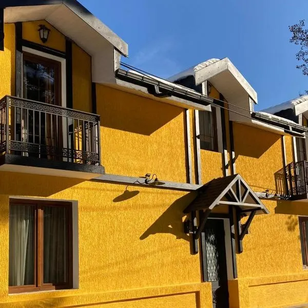 Borjomi Yellow Hotel，位于Qvibisi的酒店