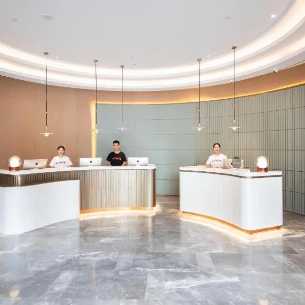 武汉国际博览中心四新亚朵酒店，位于武汉的酒店