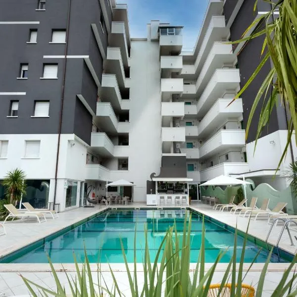 Nero D'Avorio Aparthotel & SPA，位于里米尼的酒店