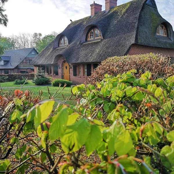 Reethaus mit Meerblick- In 30 Sekunden am Strand，位于博尔滕哈根的酒店