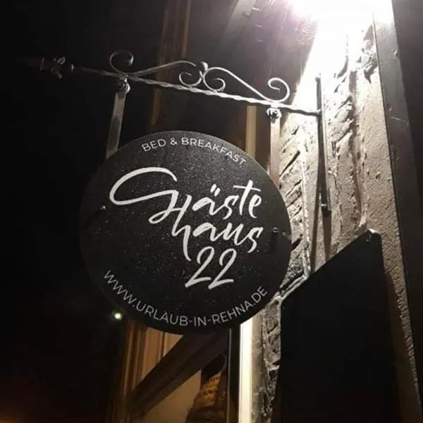 Gästehaus 22 am Klostergarten，位于Rehna的酒店