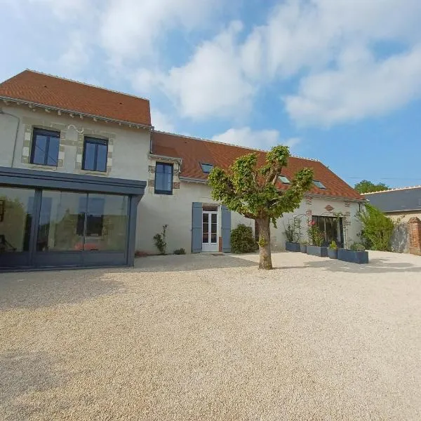 Rêve de Loire chambres d'hôtes au calme au pied des châteaux de la Loire，位于肖蒙索卢尔的酒店