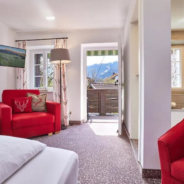 Gästehaus Angela，位于加尔米施-帕滕基兴的酒店