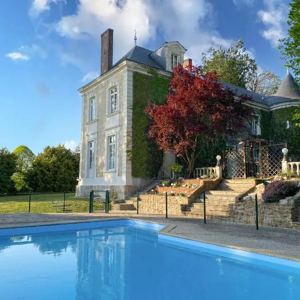 Château de Montaupin，位于La Fontaine-Saint-Martin的酒店